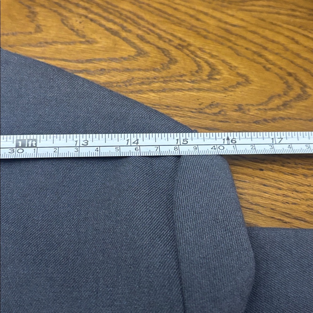 OAK + FORT Charcoal Cropped Blazer - Picture 8 of 9